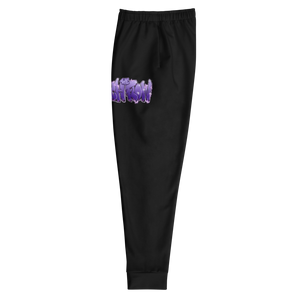 Black The Rich Flow Purple Lightning Joggers